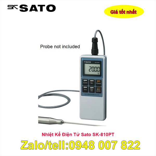 Nhiệt Kế Điện Tử SK-810PT SATO